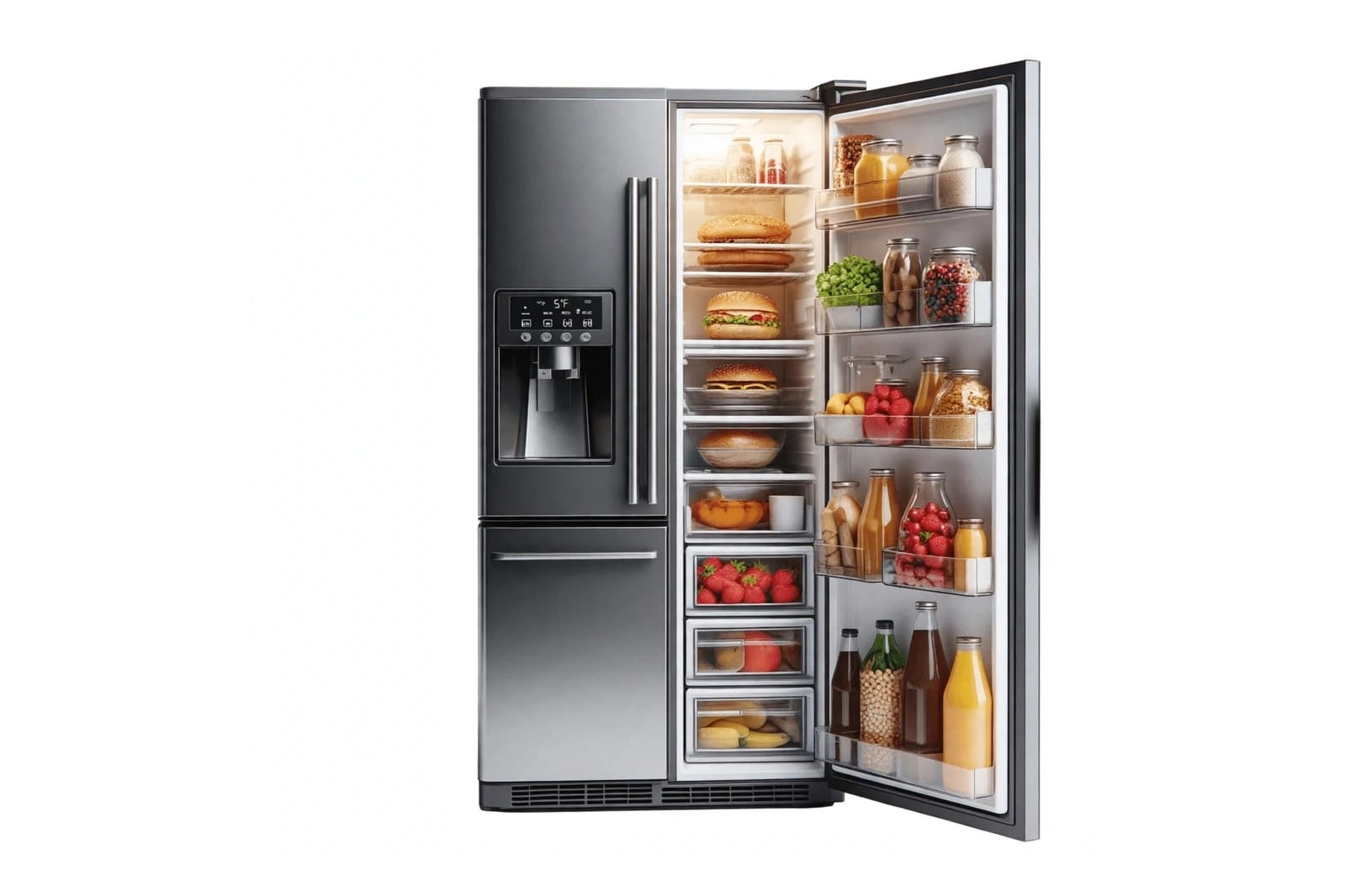 Double door fridge repair